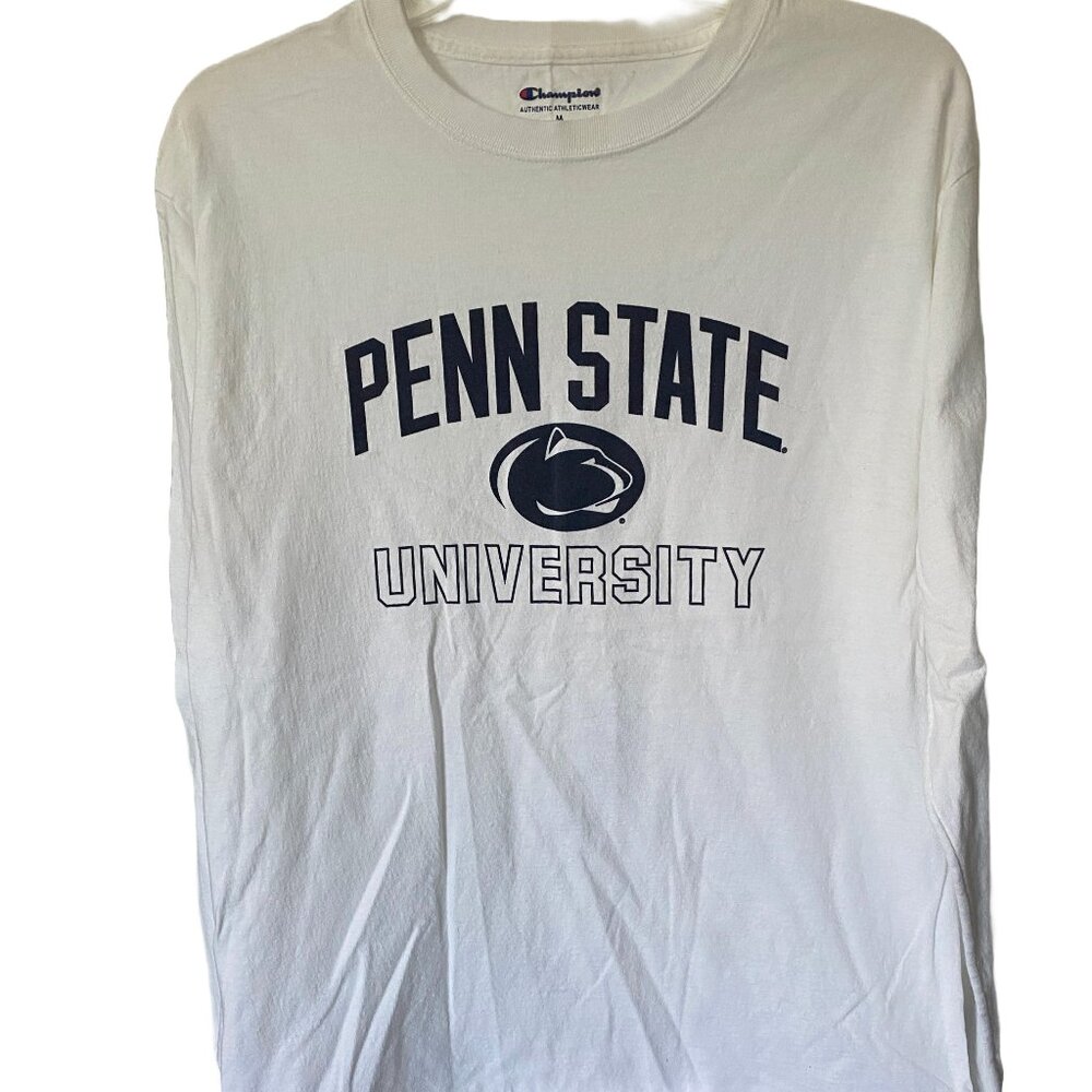 Penn State University Nittany Lions Champion Long-Sleeve Tee Shirt, Medium